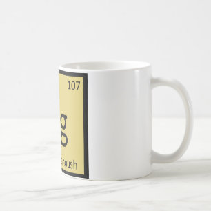 Taza De Café Símbolo de Química de Aperitivo Bg - Baba Ghanoush