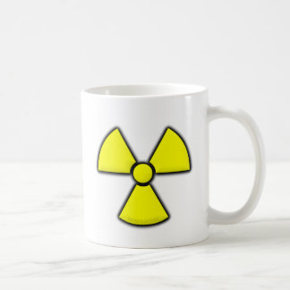 Taza De Café Símbolo de radiación