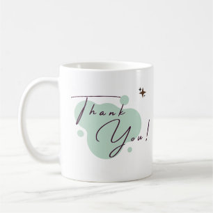 Taza De Café Símbolo de reconocimiento: Significativo ‘Gracias’