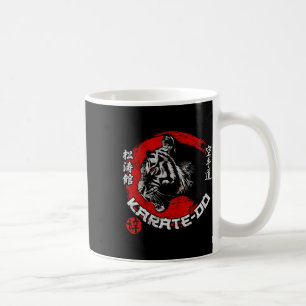 Taza De Café Símbolo de tigre karate Shotokan Dojo Entrenamient