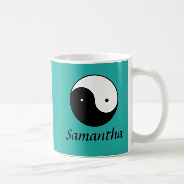Taza De Café Símbolo de Yin Yang (Derecha)
