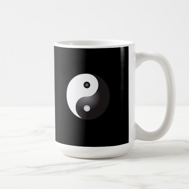 Taza De Café Símbolo de Yin Yang: tazón de café (Derecha)