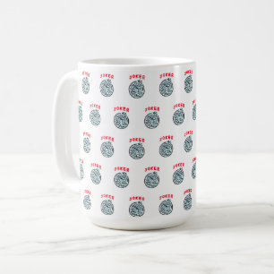 Taza De Café símbolo del juego de MahJong ficha Joker