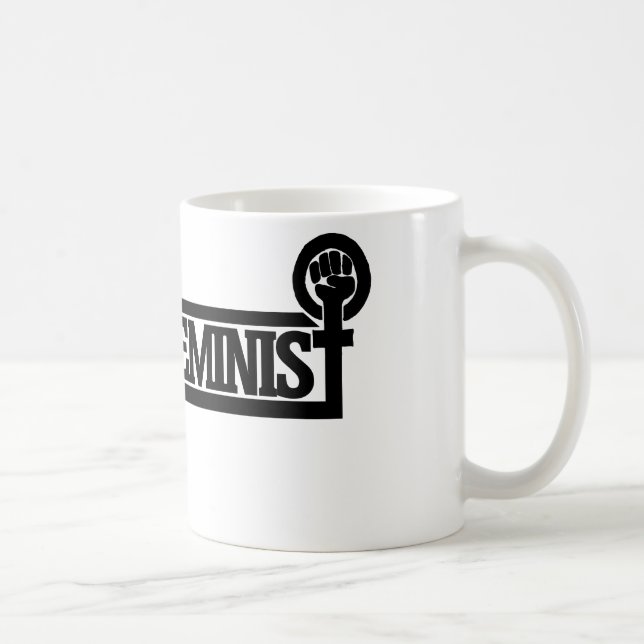 Taza De Café Símbolo feminista (Derecha)
