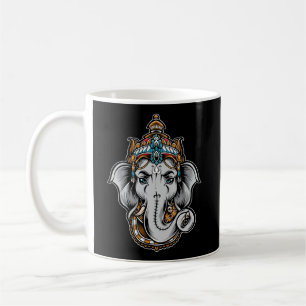 Taza De Café Símbolo Ganesh Yoga Hindú Hombres Mujeres Regalo d