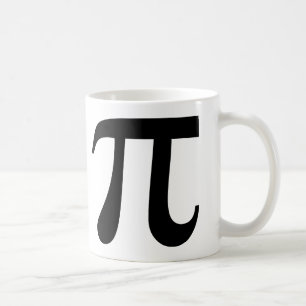 Taza De Café Símbolo gigante "Pi"