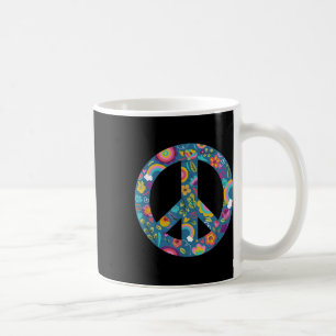 Taza De Café Símbolo hippie símbolo de paz símbolo antiguerra f