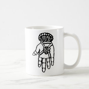 Taza De Café Símbolo islámico: Hamsa