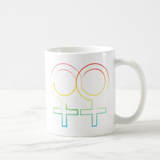 Taza De Café símbolo lesbiano