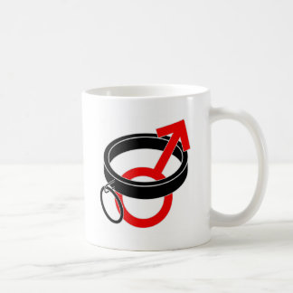 Taza De Café Símbolo masculino agarrado