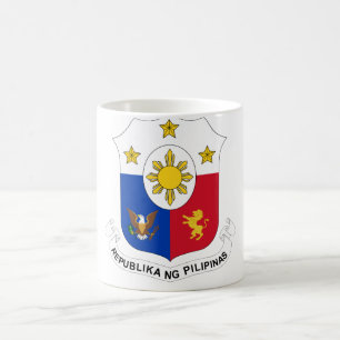 Taza De Café Símbolo oficial de la heráldica del escudo de
