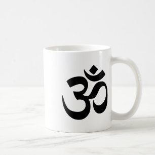Taza De Café Símbolo Om budista