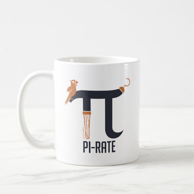 Taza De Café Símbolo Pi-Rate (Izquierda)