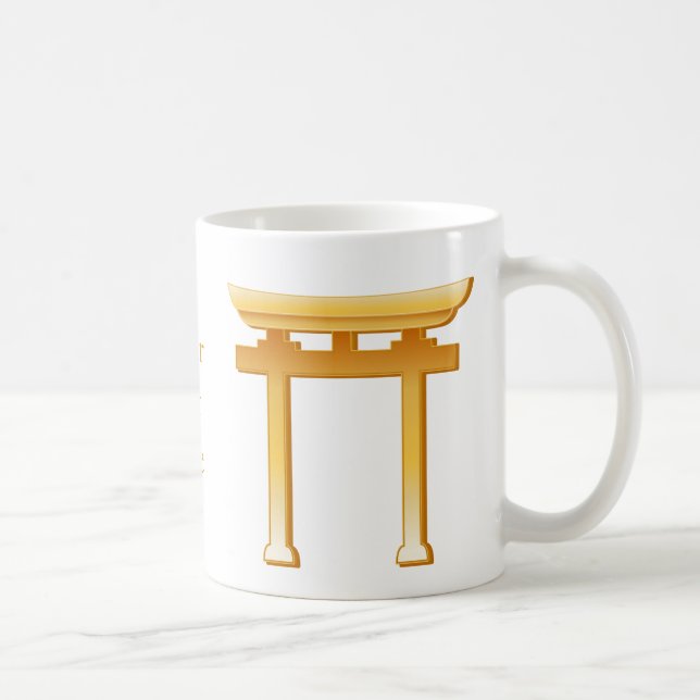 Taza De Café Símbolo Shinto (Derecha)