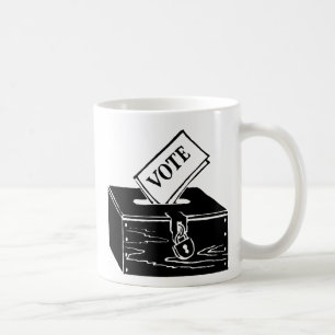 Taza De Café Símbolo: Urna