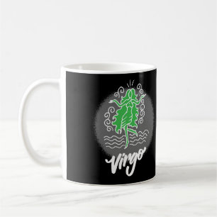 Taza De Café Símbolo zodiaco de Virgo café Mug