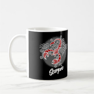 Taza De Café Símbolo zodiaco escorpión café tazón