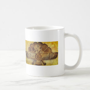 Taza De Café Símbolo zoroastriano de Faravahar