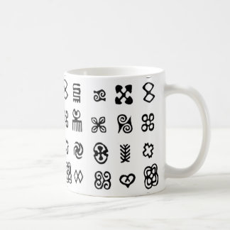 Taza De Café Símbolos africanos de Adinkra