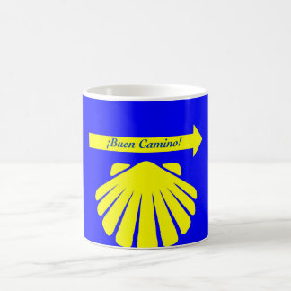 Taza De Café Símbolos de Camino de Santiago
