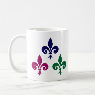 Taza De Café Símbolos de Fleur-de-lis