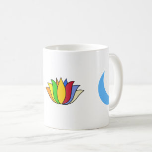 Taza De Café Símbolos de Yoga de autorrealización