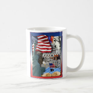 Taza De Café Símbolos norteamericanos de Estados Unidos