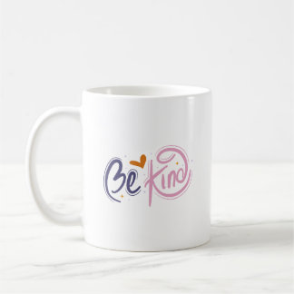 Taza De Café Simple Be Kind Inspirational Pastel Quote Self
