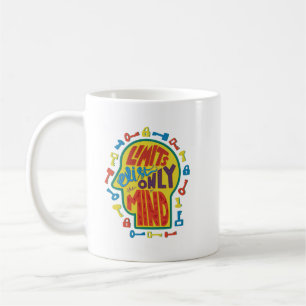 Taza De Café Simple cita vibrante motivante Lightbulb Limpio