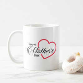 Taza De Café Simple feliz día de la madre | Café Mug