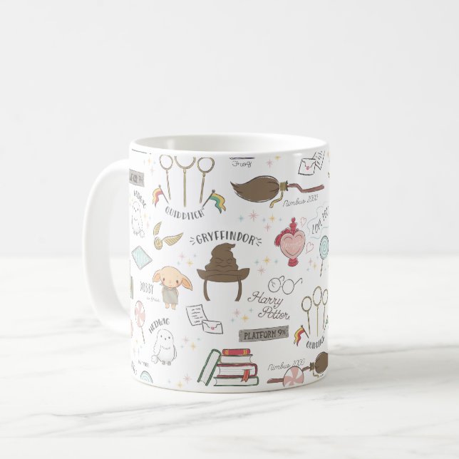 Taza De Café Simple Harry Potter - Dobby Baby Shower (Anverso izquierdo)