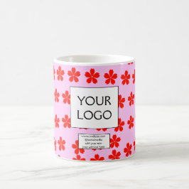 Taza De Café simple minimal agregue su logo/diseño aquí negocio