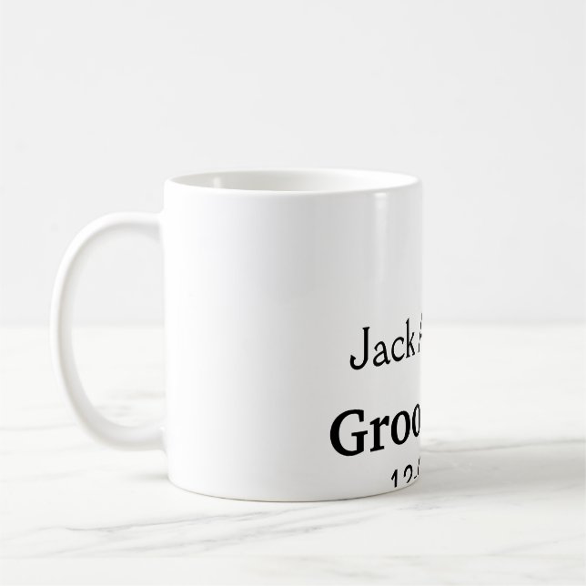 Taza De Café SIMPLE MINIMAL añade tu nombre regalo personalizad (Izquierda)
