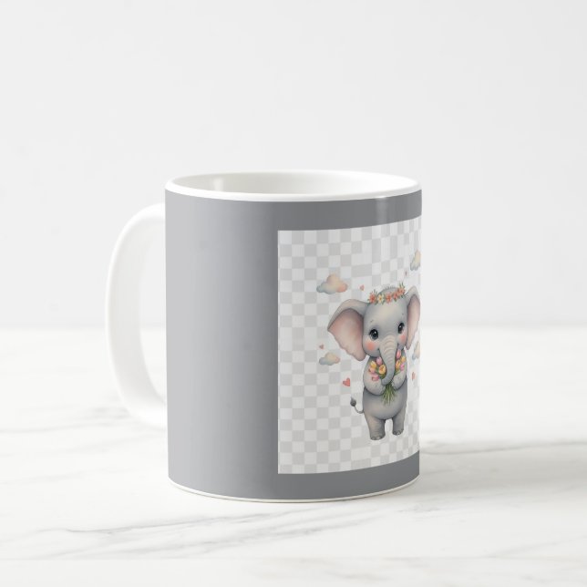 Taza De Café Simple minimal elegant custom logo here company    (Anverso izquierdo)