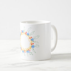 Taza De Café simple mínimo agregar su nombre boda de dama de ho