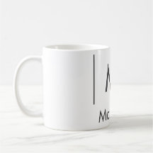 Simple monograma elegante nombre líneas hombre pad