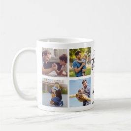 Taza De Café Simple Primer Día del Padre Collage de Imágenes | 