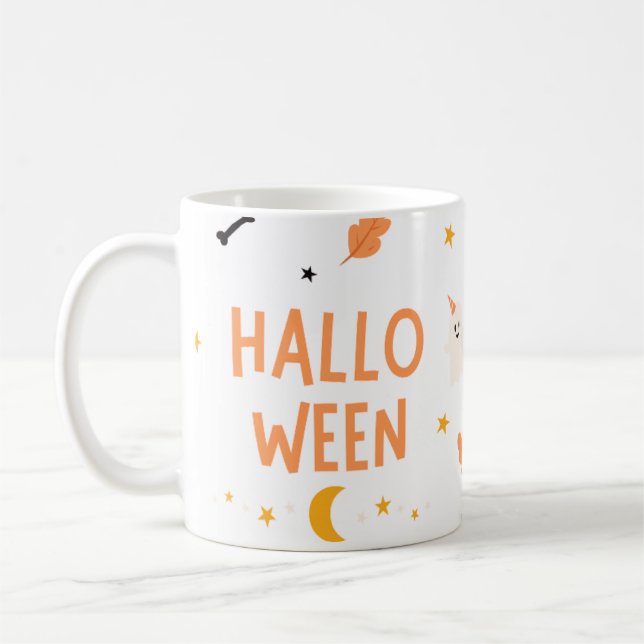 Taza De Café Simple regalo de Halloween, Halloween 2025 (Izquierda)