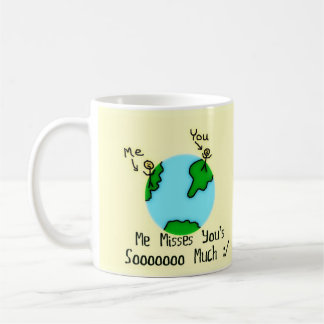 Taza De Café Simple Te Extraño