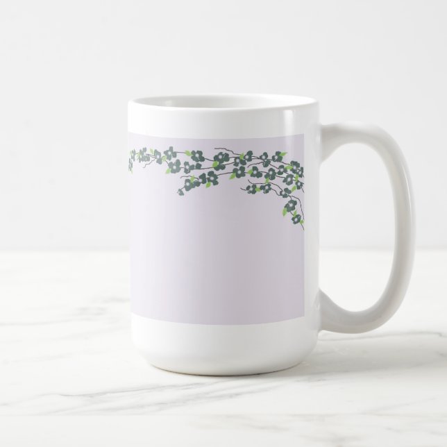 Taza De Café Simplemente florecimiento (Derecha)