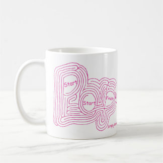 Taza De Café Simplemente Mazes "Pop" Maze Mug