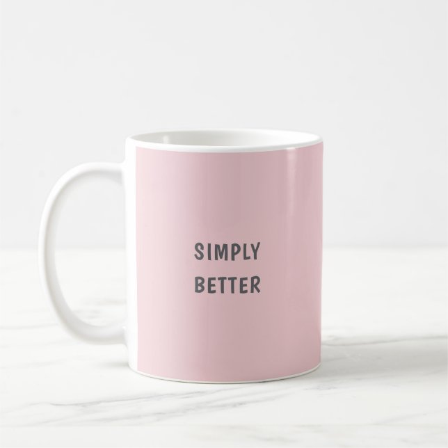 Taza De Café Simplemente Mejor (Izquierda)