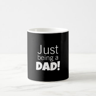 Taza De Café Simplemente ser un Papá
