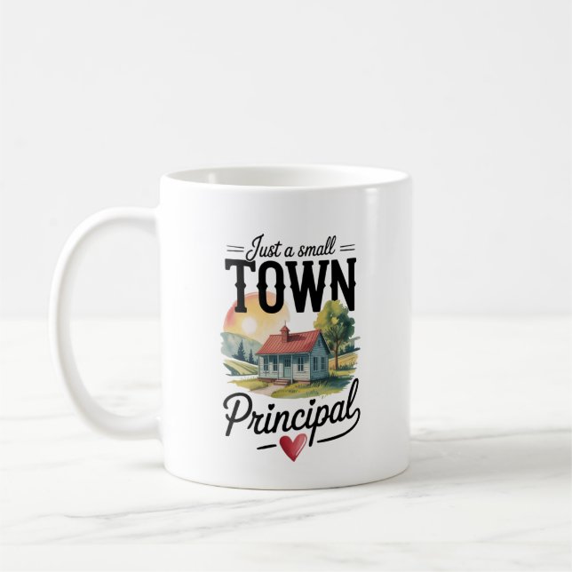 Taza De Café Simplemente un Director de Escuela de Pueblo (Izquierda)