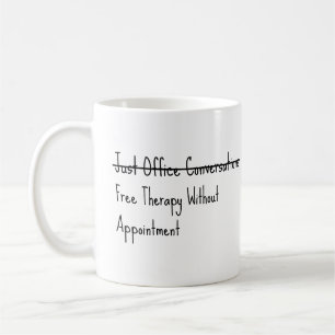 Taza De Café Simples conversaciones de oficina