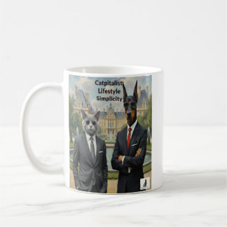 Taza De Café Simplicidad del estilo de vida catitalista