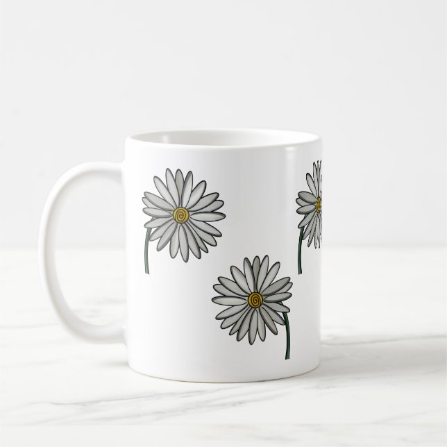 Taza De Café Simply Daisies (Izquierda)