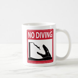 Taza De Café Sin buceo (Mosasaurio)