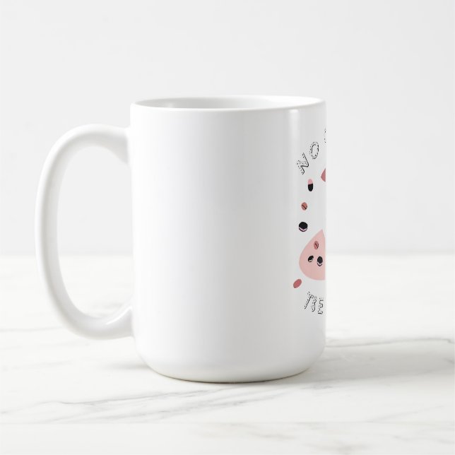 Taza De Café Sin café sin talkie - Funny Coffee Quote Design (Izquierda)