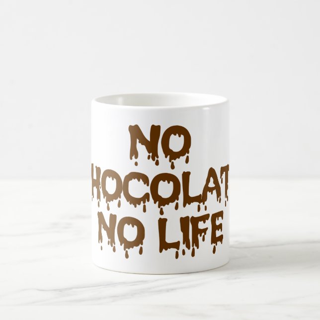 TAZA DE CAFÉ SIN CHOCOLATE NI VIDA (Centro)